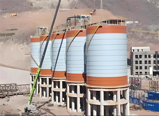 东区高架钢板仓