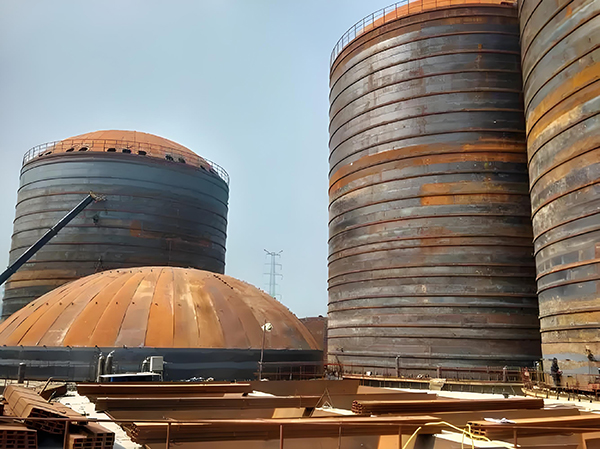 东区焦粉钢板仓